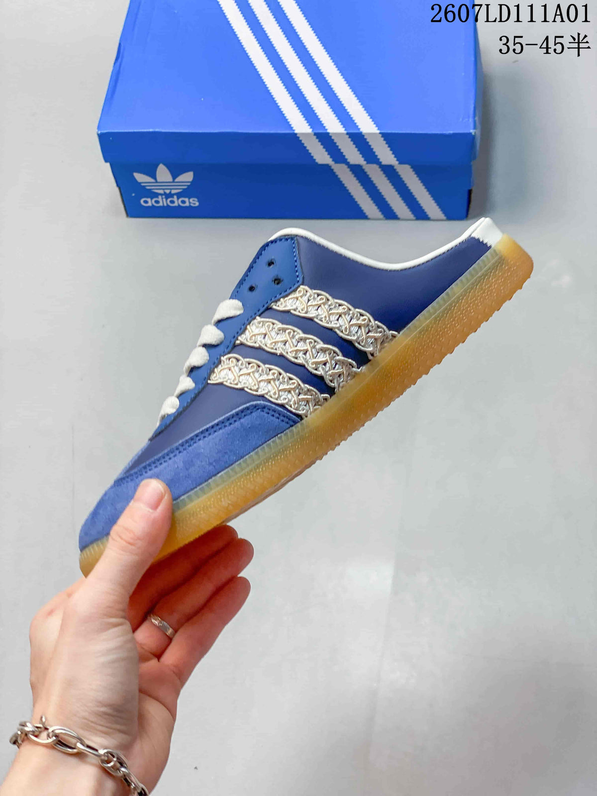 Adidas Originals Samba OG Mule Blue Low-Top Sneakers KH7719