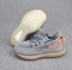 Yeezy 350 V2 Kids Sneakers Grey and Coral