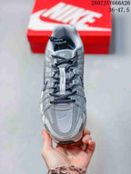 Nike P-6000 Gray Mesh Sneakers 2607 JXY666A26