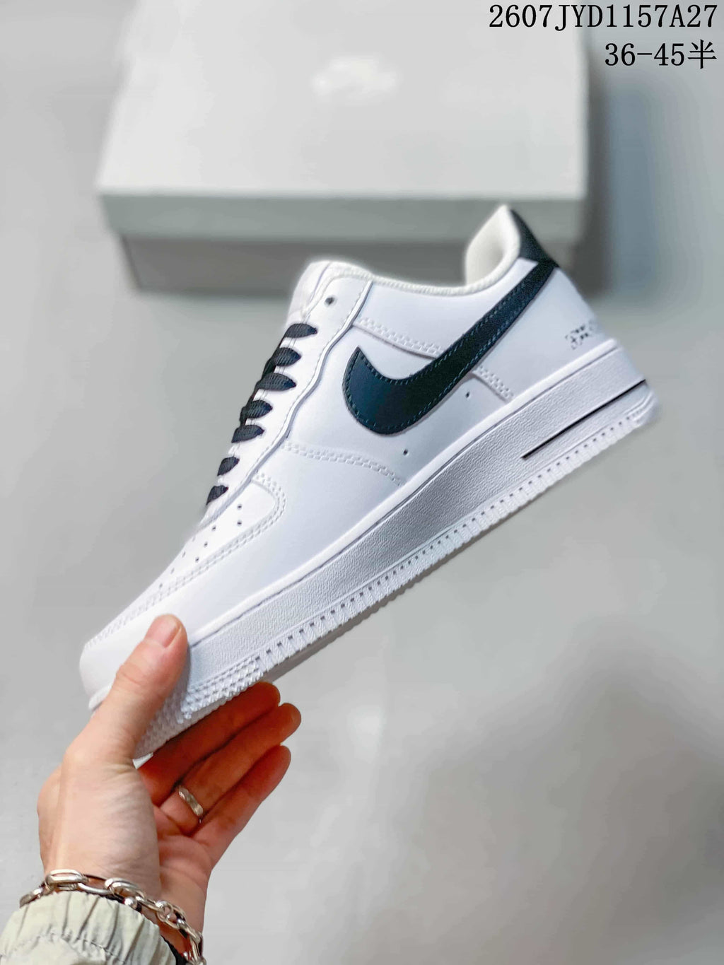 Nike Air Force 1 ’07 Low White Black Sneakers JYD1157A27