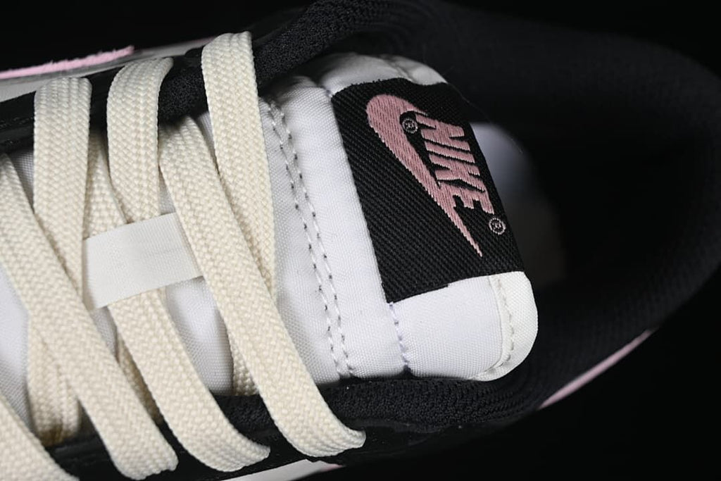 Nike SB Dunk Low Black White Pink Bow Sneakers