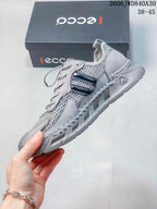 ECCO Baroque Series Gray Mesh Casual Sneakers