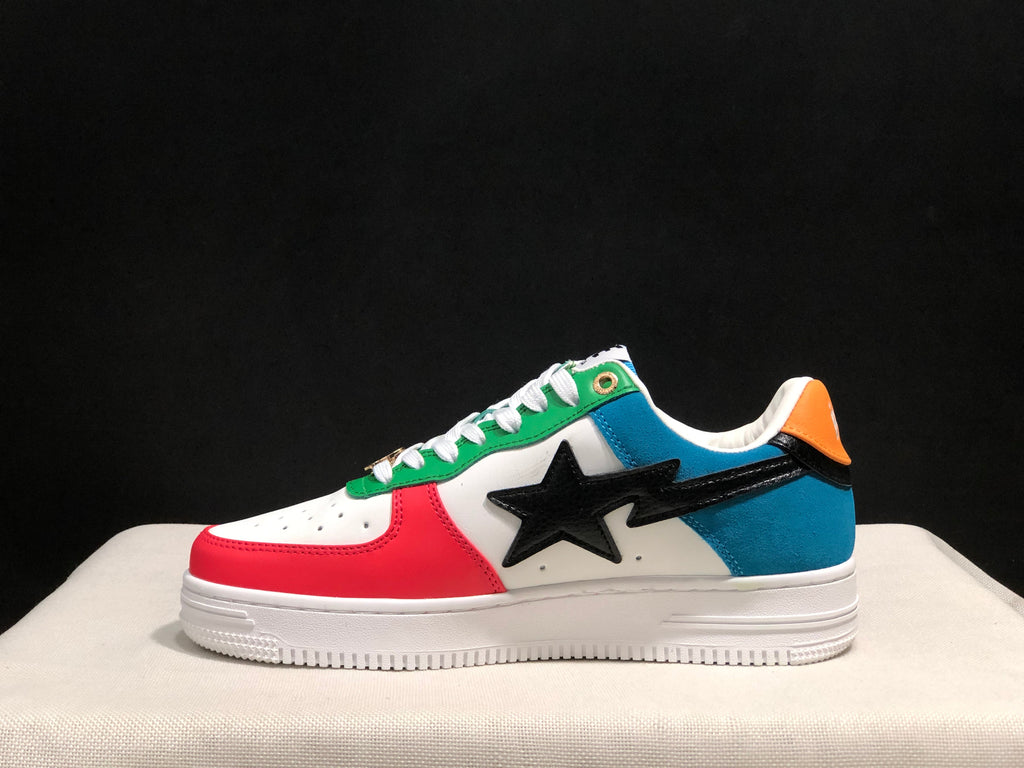 BAPE Bape Sta Low-Top Sneakers Multicolor