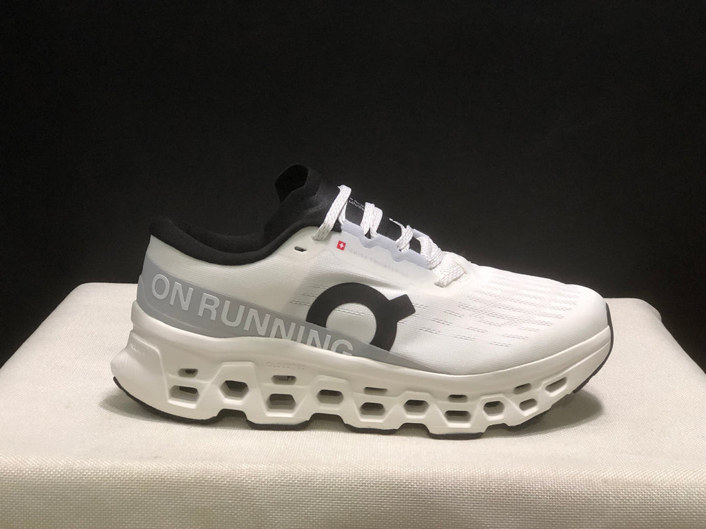 On Cloudmonster 3 Running Sneakers White Silver