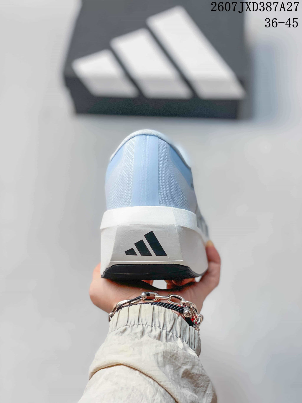 adidas Adizero Evo SL ATR Running Shoes Light Blue