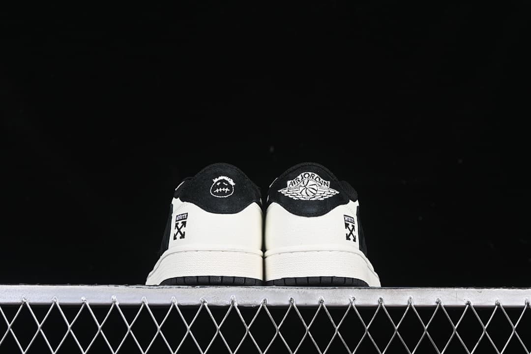 Air Jordan 1 Low OG SP Black and White Sneakers