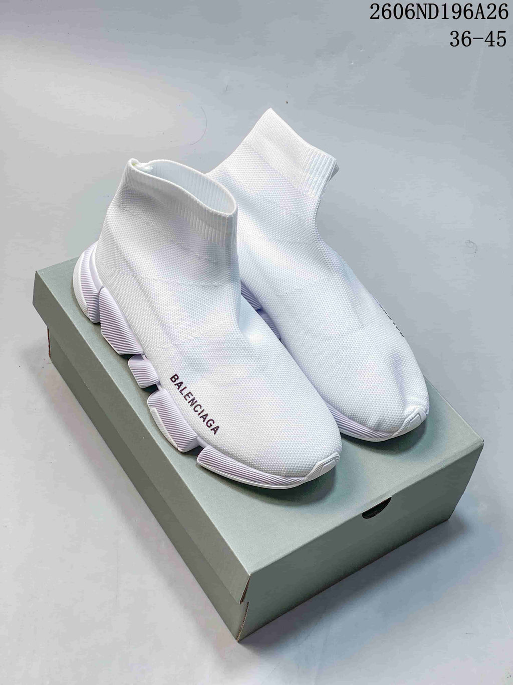 Balenciaga White Sock Sneakers 2606ND196A26
