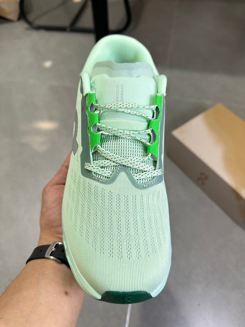 On Cloudmonster 2 Mint Green Running Shoes