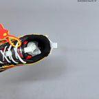Off-White Be Right Back Low-Top Sneakers in Black and Orange