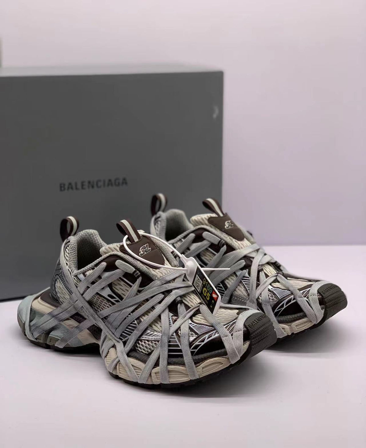 Balenciaga 3XL Sneakers Brown