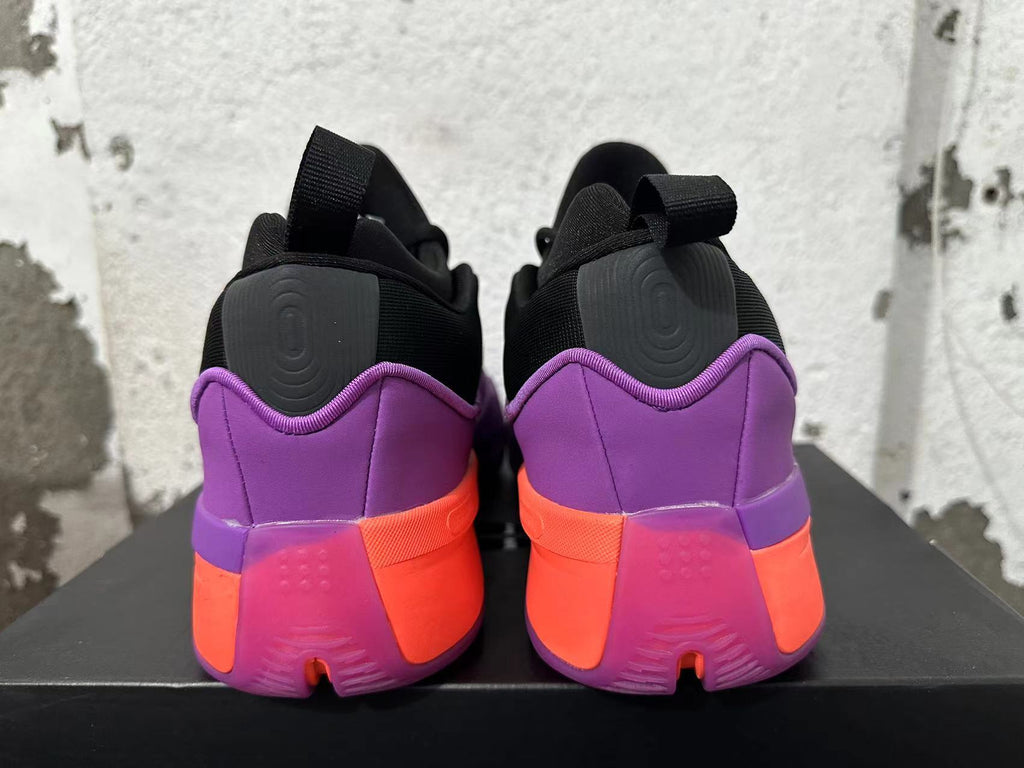 adidas Dame 9 Basketball Shoes in Purple, Black and Coral