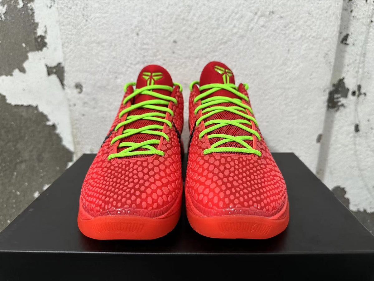 Nike Kobe 6 Protro Sneakers Red Green