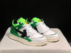 Off-White Out Of Office Low Sneakers White Green Black