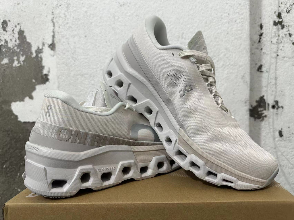 On Cloudmonster 2 Cream Running Sneakers