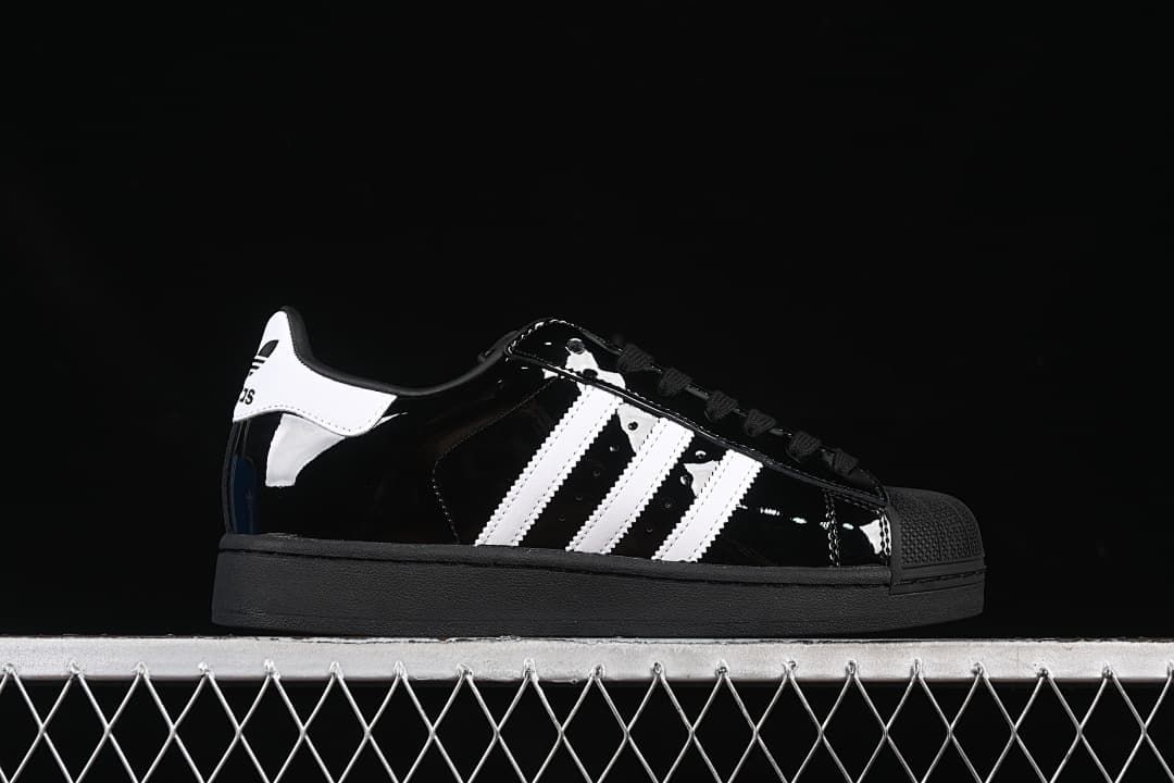 Adidas Superstar II JH7756 Black and White Sneakers