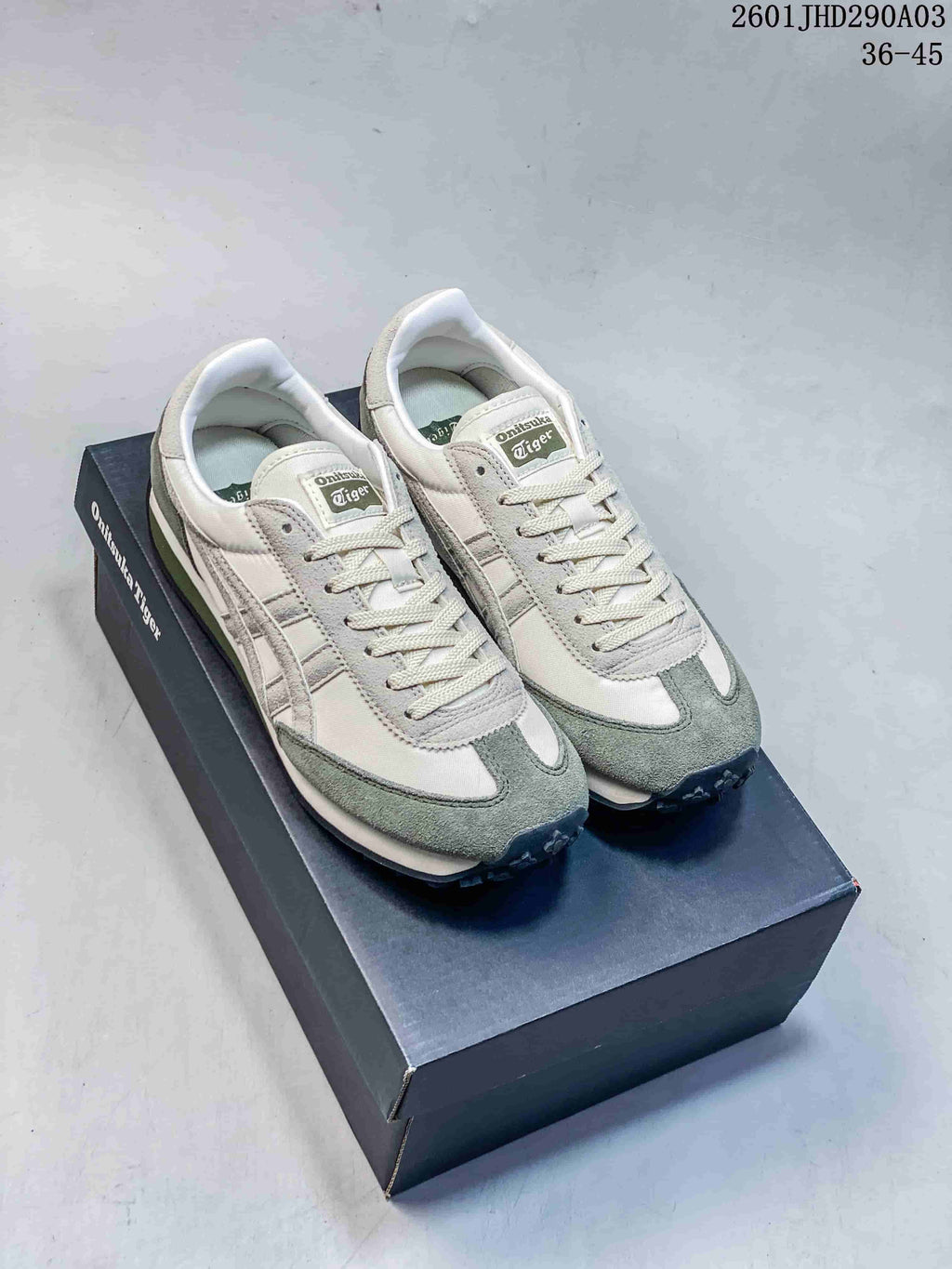 Onitsuka Tiger EDR 78 Retro Sneakers Off-White Gray-Green
