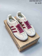 adidas Originals Samba ADV Sneakers Cream Burgundy