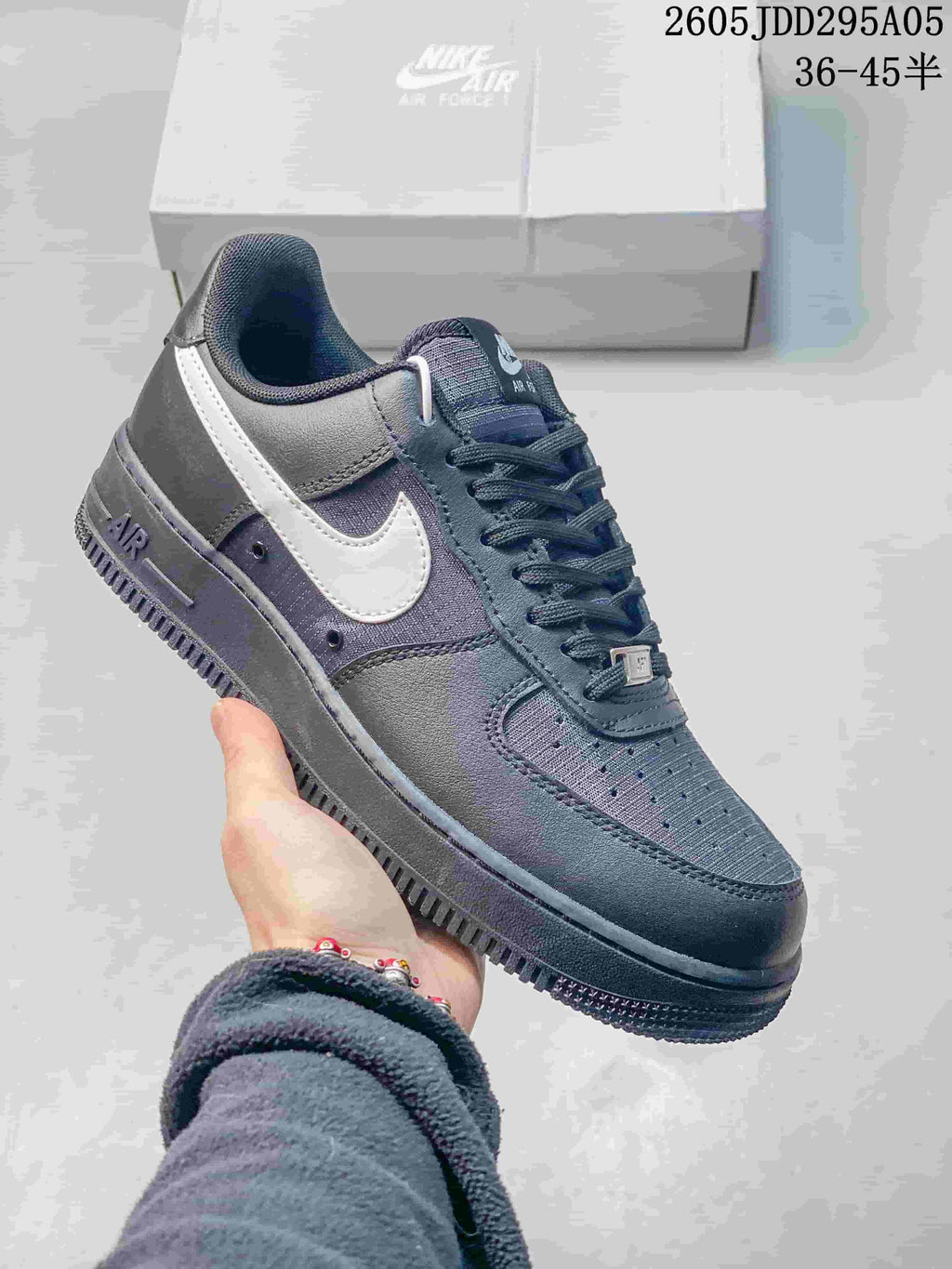 Nike Air Force 1 '07 LV8 Dark Gray Sneakers IR5599-002