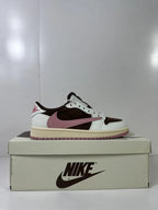 Jordan 1 Low Travis Scott Brown White Pink DZ4137-206