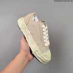 Maison Mihara Yasuhiro Original Sole Low Sneakers, Beige