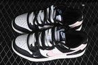 Nike Dunk Low Retro Black White Pink Sneakers