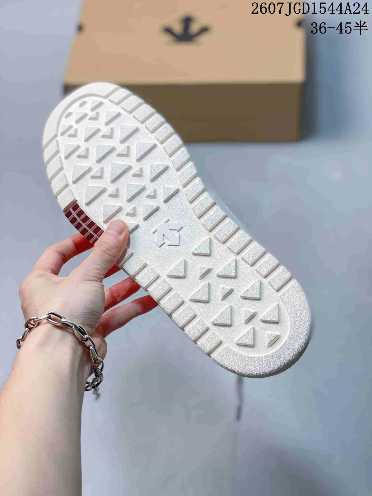 DESCENTE Dualis DE Board White Low-Top Sneakers