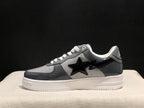 BAPE Bapesta Low-Top Sneakers Dark Gray