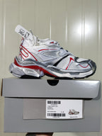 9160 Runner 2 Sneakers White and Red