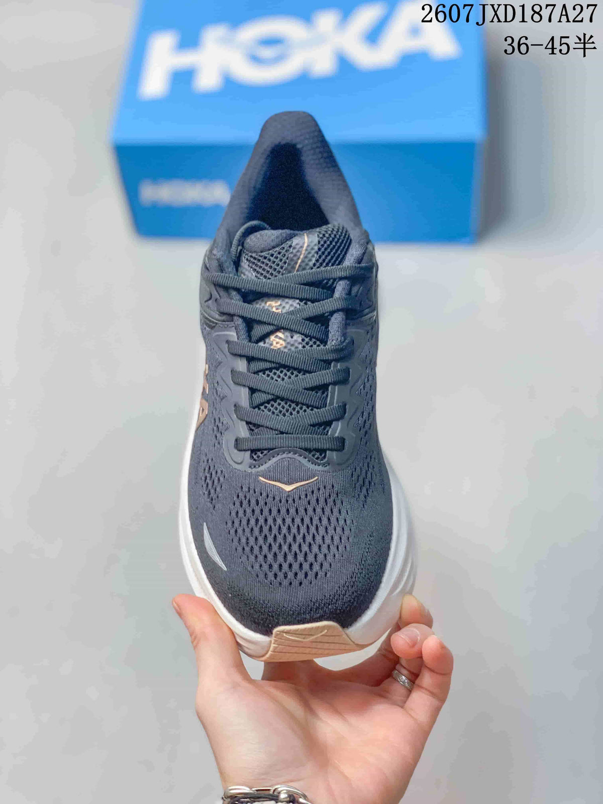 HOKA Bondi 9 Running Sneakers Dark Navy Style 1162012