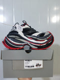 New Balance 1160 Platform Sneakers Grey Red