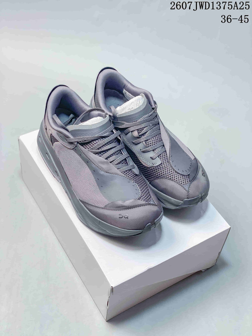 On Cloudboom Volt PAF Gray Running Sneakers