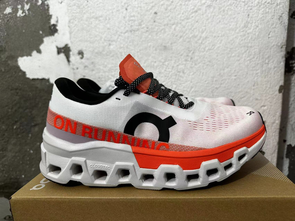 On Running Cloudmonster Sneakers White Orange