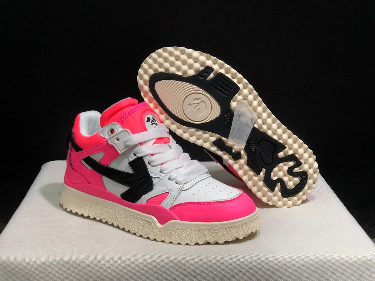 Off-White Out Of Office Sneakers Pink White Black