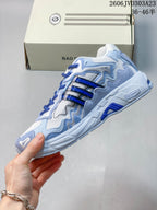 adidas Response CL Bad Bunny Sneakers in White and Blue