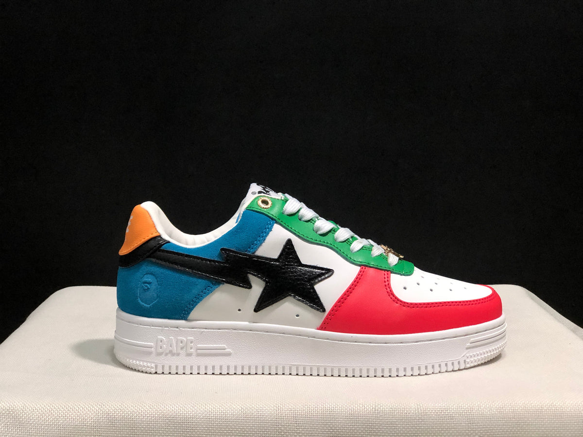 BAPE Bape Sta Low-Top Sneakers Multicolor