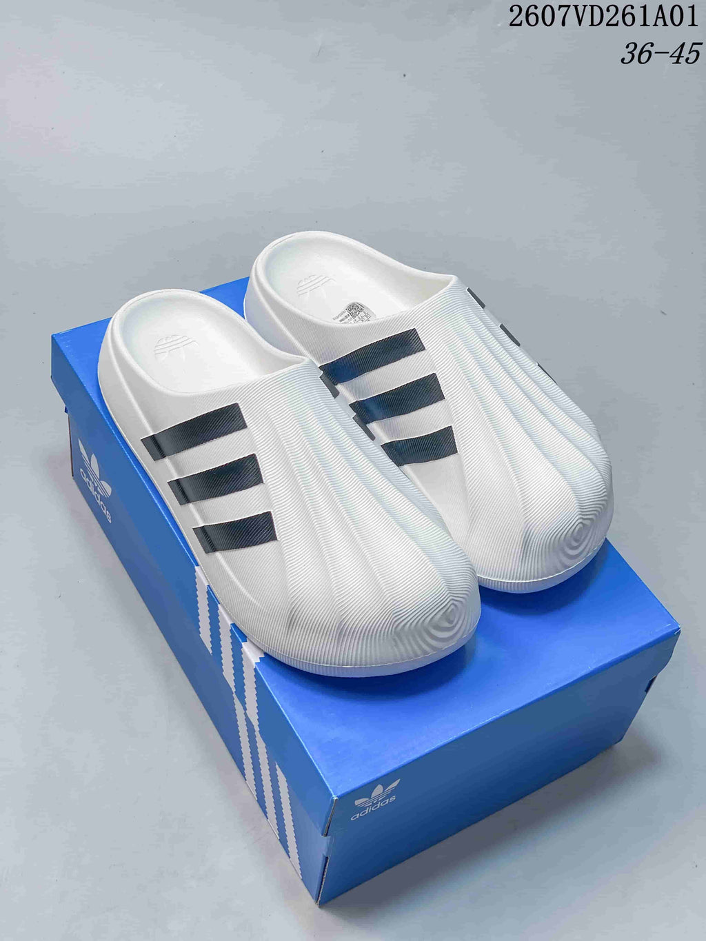 adidas adiFOM Superstar Mule Slides White Black 07VD261A01