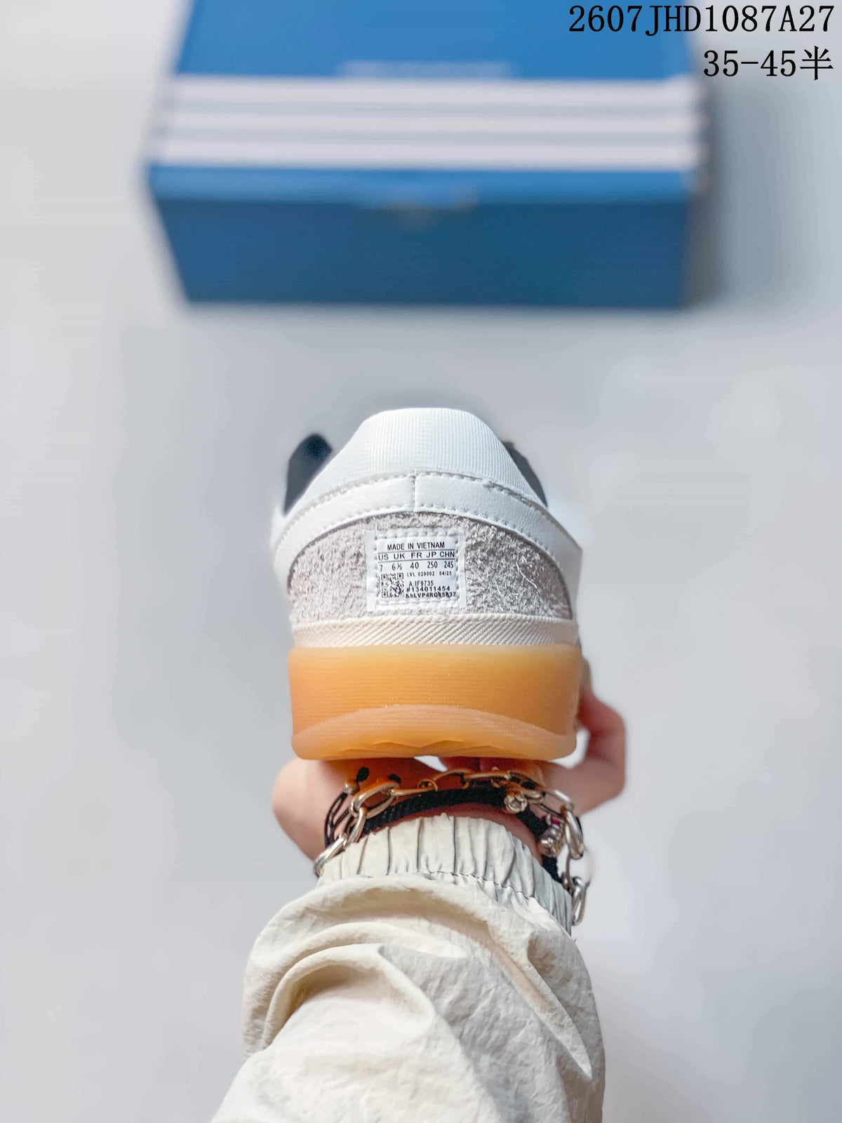 adidas Samba ADV Sneakers White Black Gum Sole