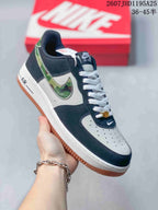 Nike Air Force 1 '07 Low Sneakers Navy White Camo