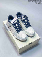 Nike SB Dunk Low Three-Swoosh Sneakers White Navy NK5639-323