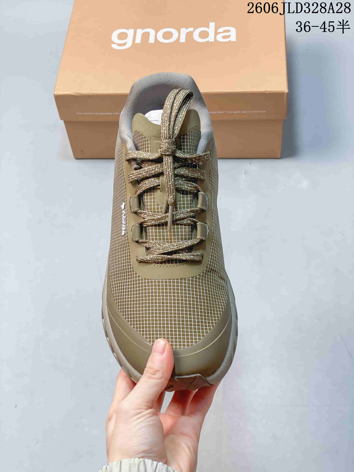 NORDA 612770UOI Trail Hiking Shoes, Olive, Style 328A28