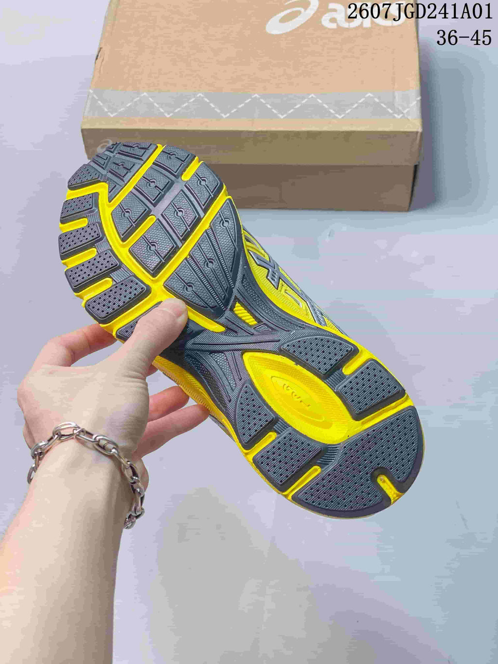 ASICS GEL-SD Lyte Sneakers in Yellow and Charcoal