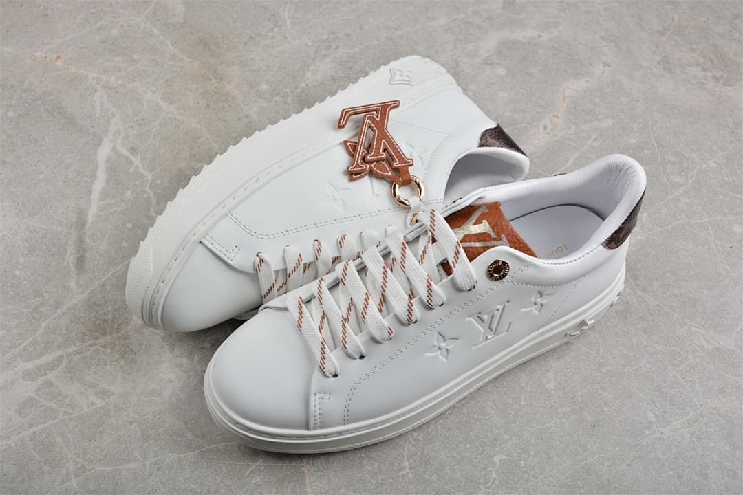Time Out Low White Platform Sneakers