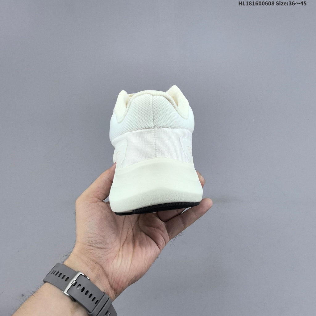 DESCENTE RUN STEP Low-Top Running Shoes in White