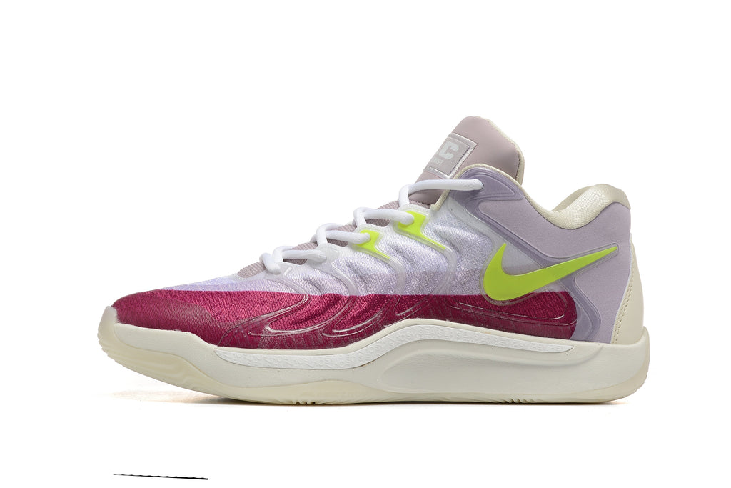 Nike KD 17 Basketball Shoes Purple Pink Volt