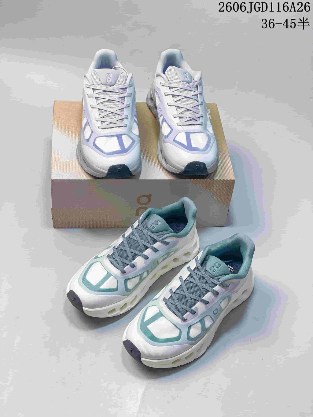 On Cloudtilt Remix Sneakers in White and Blue