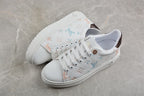 Louis Vuitton Time Out Low Top Platform Sneaker, White Multicolor