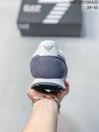 Emporio Armani EA7 Gray Lace-Up Sneakers 2607JDY295A25