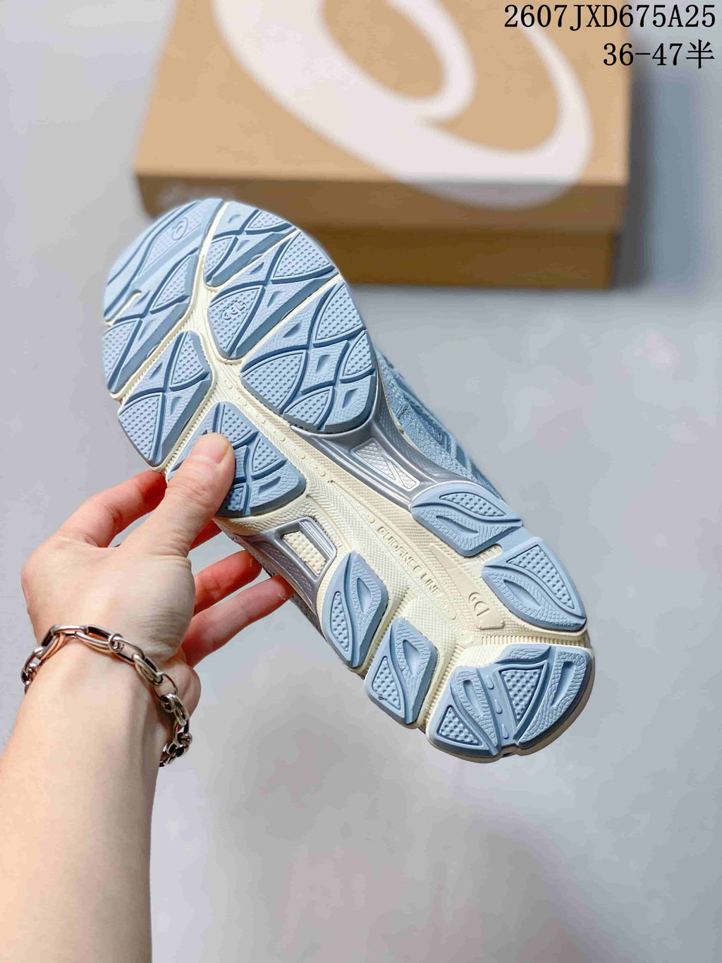 ASICS GEL-NYC Blue-Gray Low-Top Sneakers