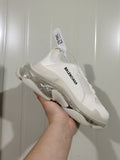 Balenciaga Triple S Sneakers White Clear Sole 0315