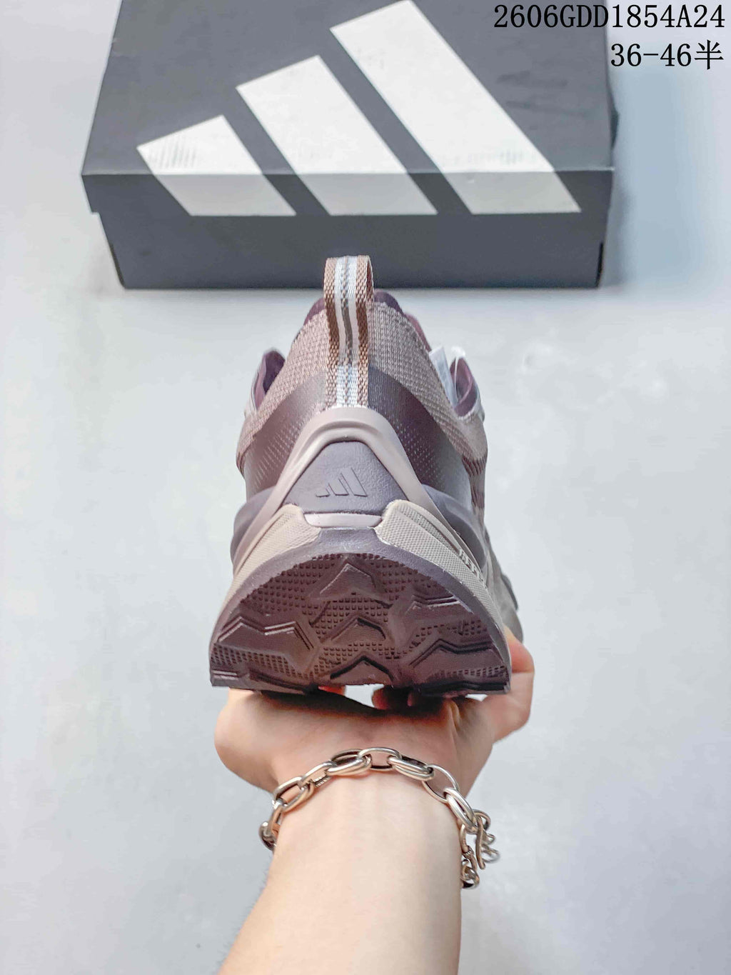 Adidas Holo Peak Low-Top Trail Running Shoes Mauve KI1522
